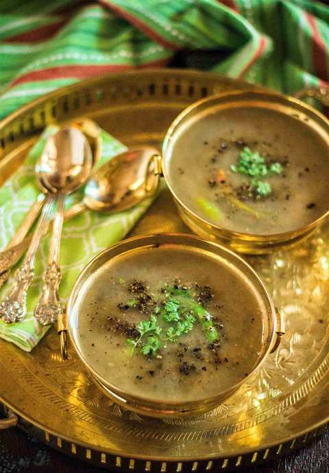 Recette de soupe des haricots DAL / MUNG DIBETIC DIBÉTIQUE Recette Indienne Traditionnelle
