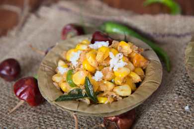 Recette de sundal de cholam makka (recette épicée de maïs sucrée) Recette Indienne Traditionnelle
