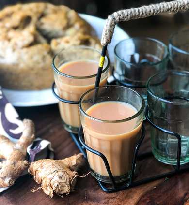 Recette de thé au gingembre – Recette Adrak Chai Recette Indienne Traditionnelle