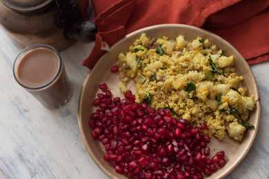 Recette Upma Idli rapide et facile avec l'huile d'olive Figaro Recette Indienne Traditionnelle