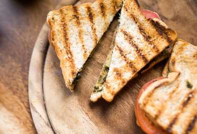 Sandwich Pesto Paneer Recette Indienne Traditionnelle