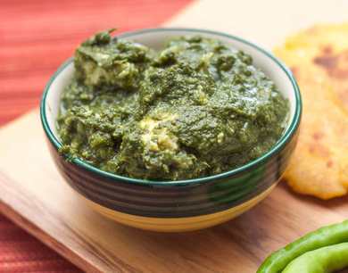 Sarson Ka Saag Recette Indienne Traditionnelle