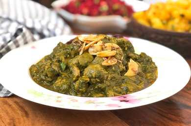 SOYAY METHI PALAK KI SABZI Recette Recette Indienne Traditionnelle