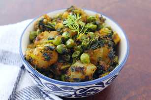 Sukh Lu Matar Methi Recette de légumes Recette Indienne Traditionnelle