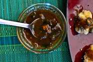 Tamarind Gingembre Chutney Recette Indienne Traditionnelle