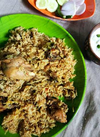 Thalapakattu Recette de poulet Biryani Recette Indienne Traditionnelle