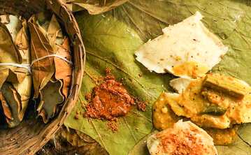 Thonnai Idli Recette (feuilles séchées idli) Recette Indienne Traditionnelle