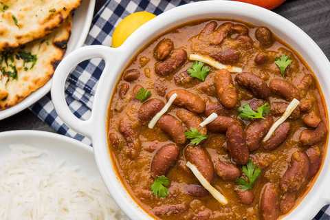 Une casserole Punjabi Rajma Masala Recette - Une Pot Punjabi Rajma Masala Recette Recette Indienne Traditionnelle