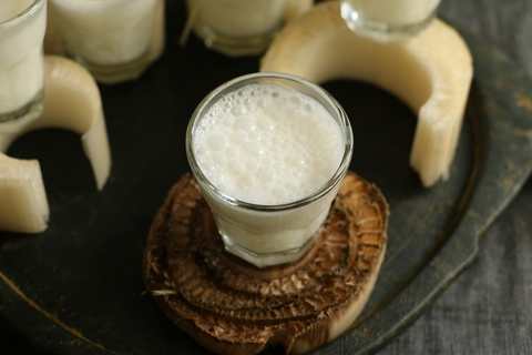 Vazaithandu neer Mor Recette - Plantain Stet Buttermilk Recette Indienne Traditionnelle