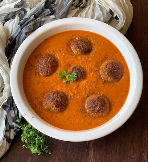 Vegan Kofta Curry Recipe Recette Indienne Traditionnelle