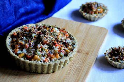 Veggie Pearl Millet Tart Recette Recette Indienne Traditionnelle