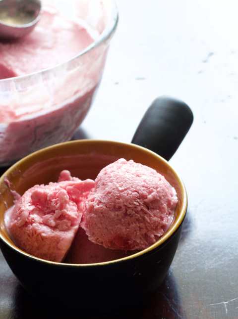 Yaourt à frais frais congelés avec recette de miel Recette Indienne Traditionnelle