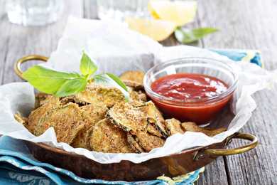 Zucchini Parmesan Beignets Recette Recette Indienne Traditionnelle