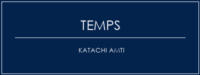 Temps de Préparation Katachi AMTI Recette Indienne Traditionnelle